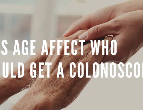 Does age affect who should get a colonoscopy?